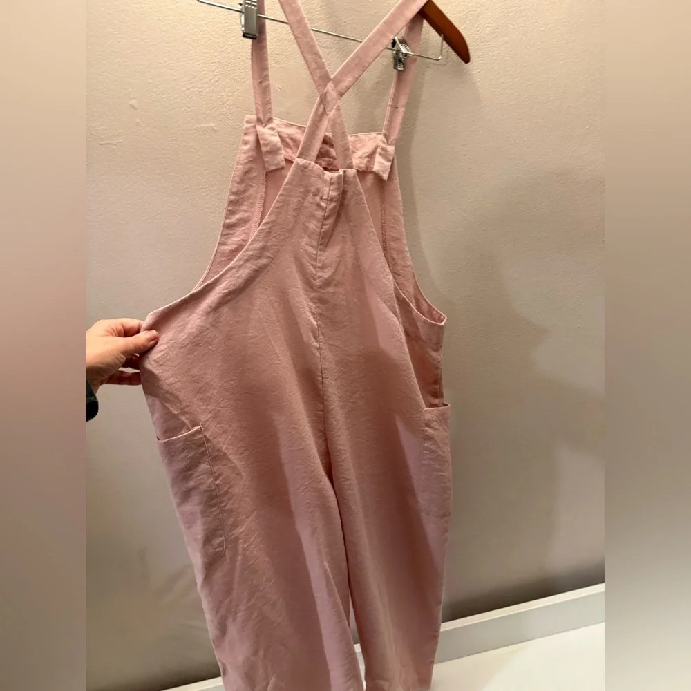 Blush Soft Pink Apparel romper‎ small - Picture 4 of 7